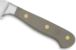 Couteau à pain Wusthof Classic Colour Velvet Oyster forgé lame micro-dentelée 23cm