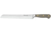 Couteau à pain Wusthof Classic Colour Velvet Oyster forgé lame micro-dentelée 23cm