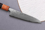 Couteau universel 15cm japonais artisanal Toshihiro Wakui Aogami 2 damas laminé