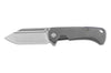 Couteau pliant QSP Rhino 143A manche en titane gris 10,8cm