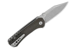 Couteau pliant QSP Kestrel 145A1 manche en micarta marron 10,2cm