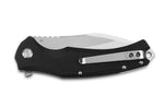 Couteau pliant QSP Snipe 121C manche G10 noir 12cm