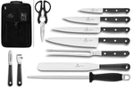 Sac spécial chef Sabatier 32 Dumas Cuisineco 4 couteaux + 6 ustensiles - Exclusivité