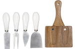 Set d'ustensiles à fromage Artesà avec bloc en bois