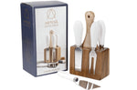 Set d'ustensiles à fromage Artesà avec bloc en bois