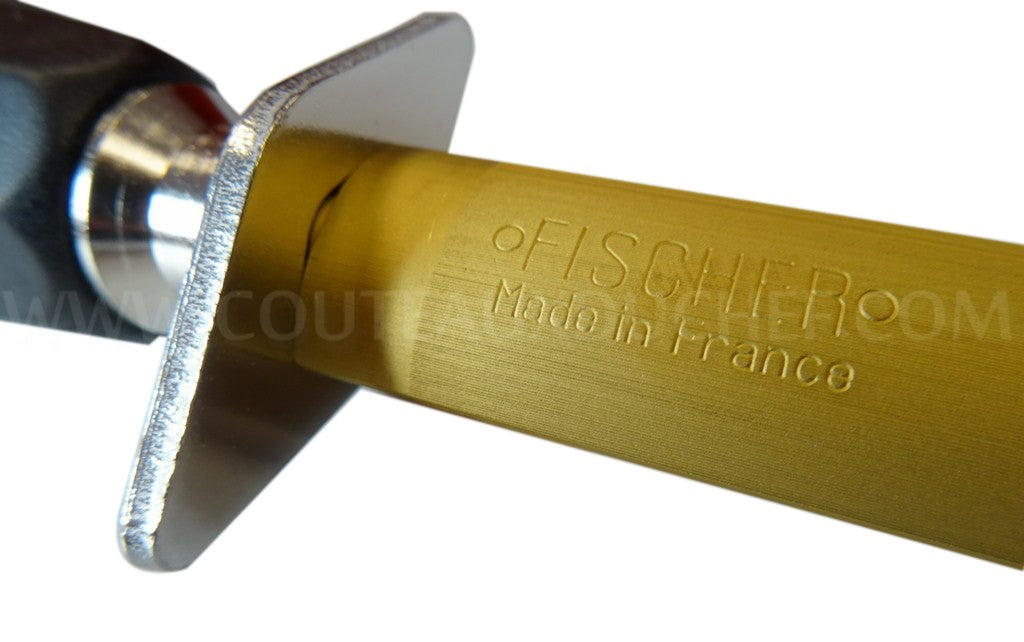 Fusil de boucher Titanium II mèche ovale 30cm FISCHER grain fin