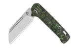 Couteau pliant QSP Penguin 130SJE1 manche en carbone motif camouflage 10,3cm