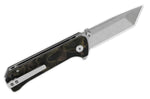 Couteau pliant QSP Grebe T 148F1 manche en raffir noir/marron 10,8cm