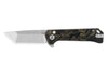 Couteau pliant QSP Grebe T 148F1 manche en raffir noir/marron 10,8cm