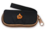 Étui pour couteaux QSP QSP001 en nylon noir 15x8x3cm