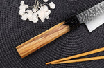 Couteau de chef 21cm japonais Sakai Takayuki Kashi Urushi VG10 damas