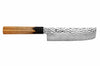 Couteau nakiri 16cm japonais Sakai Takayuki Kashi Urushi VG10 damas
