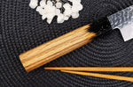 Couteau nakiri 16cm japonais Sakai Takayuki Kashi Urushi VG10 damas