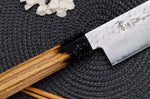 Couteau nakiri 16cm japonais Sakai Takayuki Kashi Urushi VG10 damas
