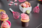 Fouet de cuisine Rösle Pink Charity en silicone rose 27cm
