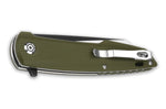 Couteau pliant QSP Phoenix 108B manche en G10 vert 12,4cm