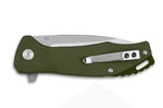 Couteau pliant QSP Raven 122B manche en G10 vert 11,4cm