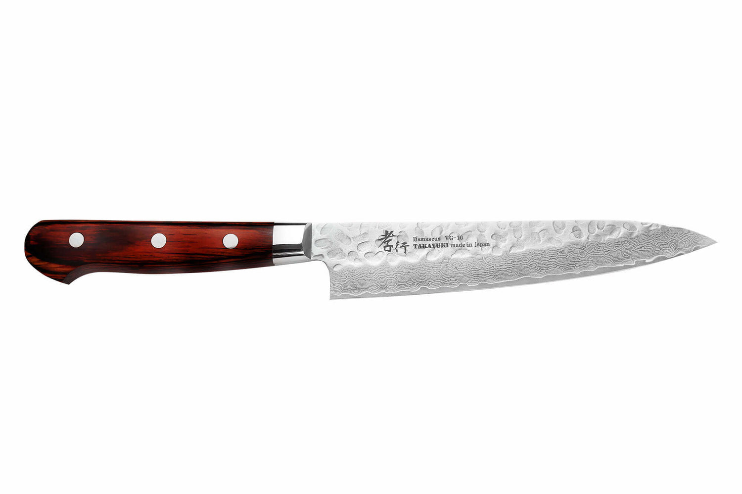 Couteau universel japonais 15cm Sakai Takayuki Damascus Western 33 couches