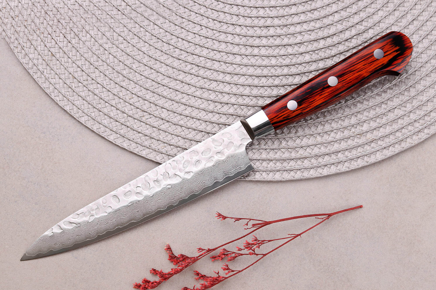 Couteau universel japonais 15cm Sakai Takayuki Damascus Western 33 couches