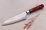 Couteau santoku kiritsuke japonais 16cm Sakai Takayuki Damascus Western 33 couches