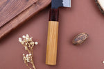 Couteau santoku 16,5cm japonais Sakai Takayuki AS brut de forge