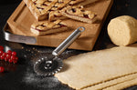 Roulette à pâte cannelée Rosle tout en inox diamètre 7cm
