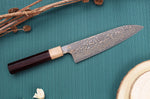 Couteau de chef 18cm japonais artisanal Takeshi Saji VG10 Gold