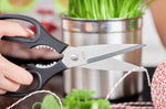 Ciseaux de cuisine Rosle lame en acier microdentée 10cm