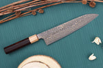 Couteau de chef 21cm japonais artisanal Takeshi Saji VG10 Gold