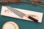 Couteau de chef 21cm japonais artisanal Takeshi Saji VG10 Gold
