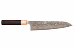 Couteau de chef 21cm japonais artisanal Takeshi Saji VG10 Gold