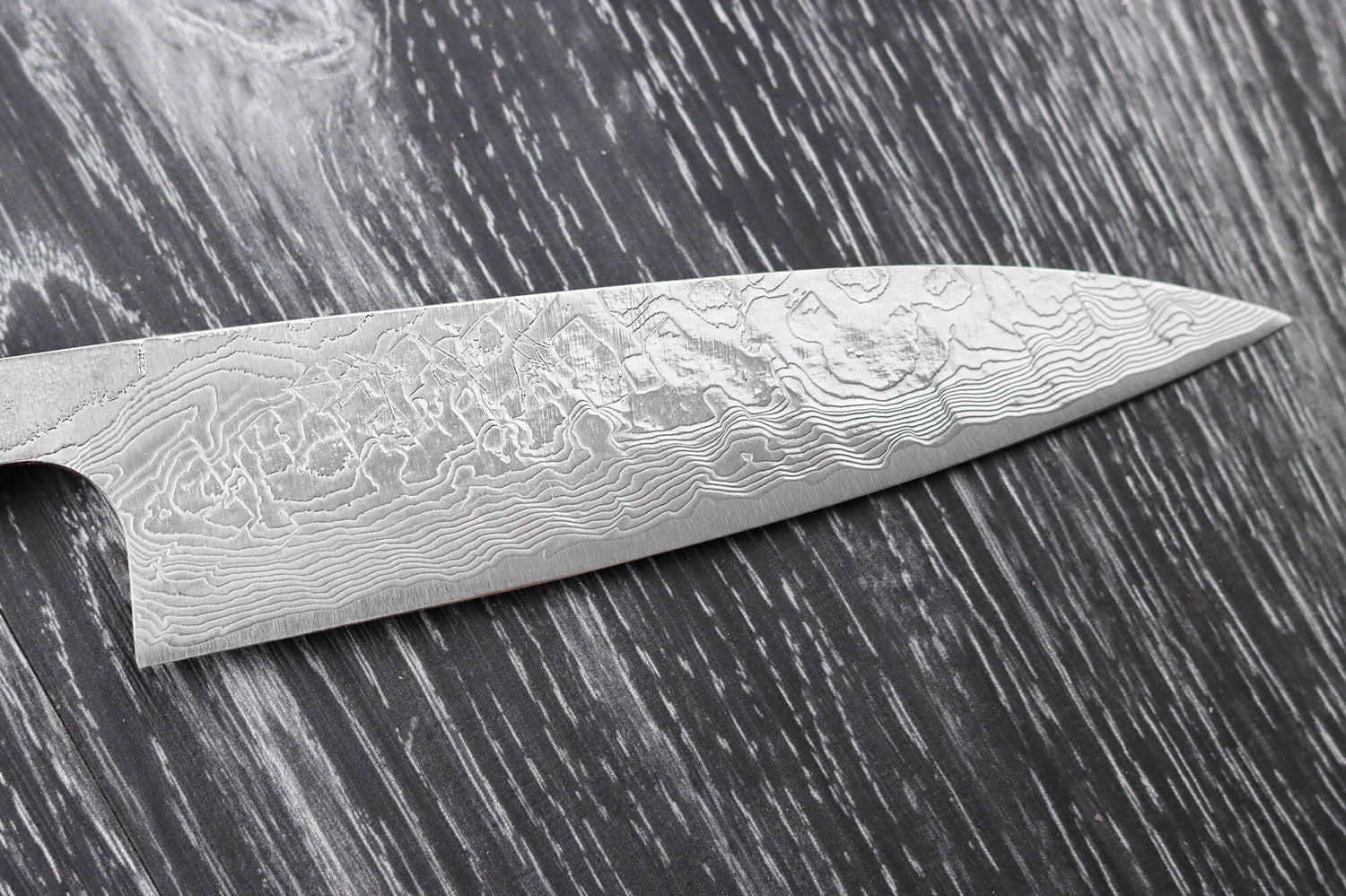 Couteau universel japonais artisanal Takeshi Saji R2 Damas 13,5cm
