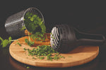 Infuseur à herbes aromatiques Rosle avec hachoir en acier inoxydable