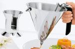 Entonnoir à pâtisserie et sauces Rosle en inox diamètre 19cm avec socle