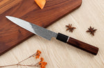 Couteau universel 16,5cm japonais artisanal Sukenari SG2 damas