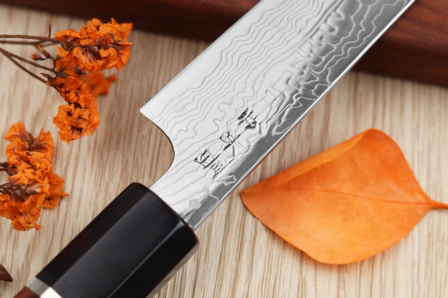 Couteau universel 16,5cm japonais artisanal Sukenari SG2 damas