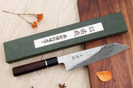 Couteau de chef kiritsuke 21cm japonais artisanal Sukenari SG2 damas