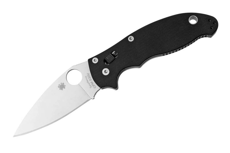 Couteau pliant Spyderco Manix 2 C101GP2 manche G10 noir 11,8cm