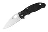 Couteau pliant Spyderco Manix 2 C101GP2 manche G10 noir 11,8cm