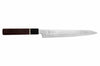 Couteau sujihiki kiritsuke 24cm japonais artisanal Sukenari SG2 damas