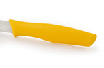 Couteau d'office Arcos Nova lame dentée en acier Nitrum manche jaune 10cm