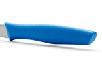 Couteau d'office Arcos Nova lame dentée en acier Nitrum manche bleu 10cm