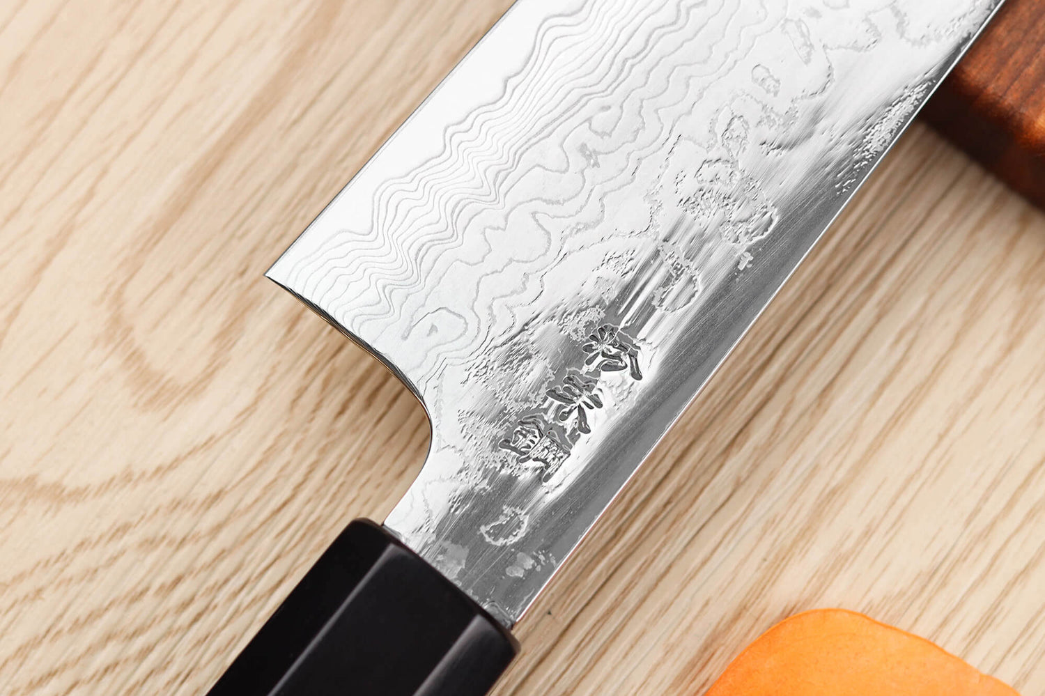 Couteau de chef 21cm japonais artisanal Sukenari SG2 damas