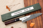 Couteau de chef 21cm japonais artisanal Sukenari SG2 damas
