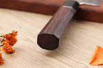 Couteau de chef 21cm japonais artisanal Sukenari SG2 damas