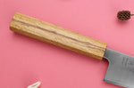 Couteau de chef japonais artisanal Wusaki Migaki G3 18cm
