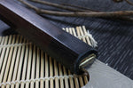 Couteau sujihiki japonais artisanal Takeshi Saji R2 Damas 27cm