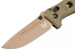 Couteau pliant Benchmade Mini Adamas 273FE-2 manche G10 kaki 11cm