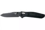 Couteau pliant Benchmade Mini Osborne 945BK-1 lame noire tanto manche G10 noir 9,8cm