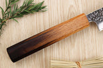 Couteau universel japonais artisanal Wusaki Yaketa AUS10 damas 15cm